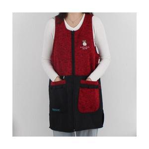 22FW 부엉이 기모 지퍼 니트 패딩 누비 원피스 앞치마/빅사이즈/겨울앞치마