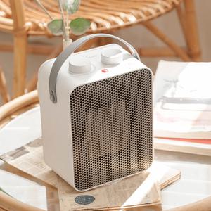 한일전기 소형 캠핑용 가정용 사무실  PTC 저소음 미니 온풍기 HEF-101MINI