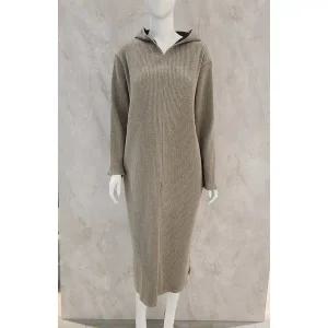 갤러리아 요이츠 기모 후드 플리츠원피스 (YG11POP01)