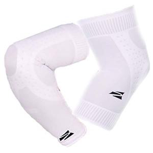 에너스킨 E75 컴프레션 니 슬리브 세트, 화이트, XL, 1개