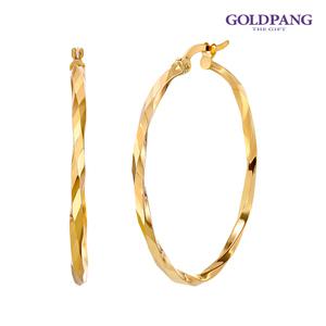 [골드팡] 14k 인토션 링귀걸이