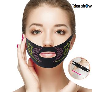 일본 아이디어쇼 입 주위 리프트 마스크 안면 압박 V라인 페이스라인 리프팅 밴드