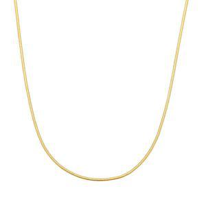 [모아르]14K 목걸이 선물 스네이크 체인 (소)