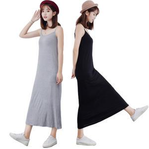 여성 여름 린넨 루즈핏 맥시롱 민소매 나시 원피스 2color