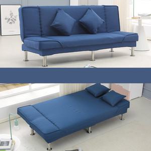 4인 용 폭 좁은 공간 데이 낮잠 거실에 접이식 조립형 소파 겸 베드 침대 네이비 이케아 레자 북유럽