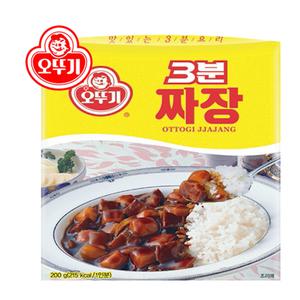 오뚜기 3분 짜장 200g 18개