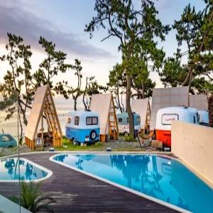 [부산 펜션] 부산 더무빙카라반캠핑 (송정,기장,정관,오시리아 관광단지)