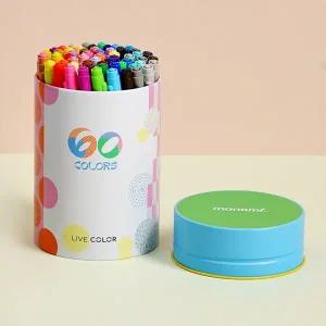 모나미 라이브칼라 60색 세트