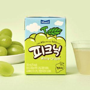 [매일유업] 피크닉 청포도 200ml 24팩