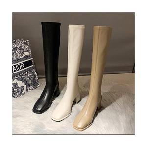 쏭스마켓 핏감 베이직 롱부츠 쫀쫀한 부츠 코디 2466