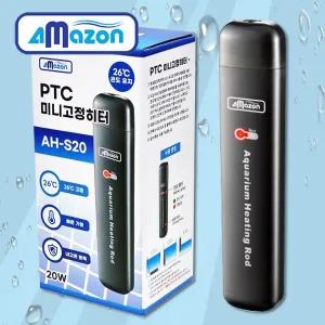 다팜아쿠아 아마존 AH-S20 20W 관상어 열대어 수족관 26도 소형 PTC 미니 고정 히터