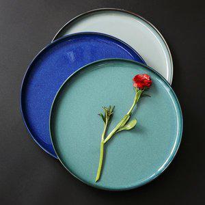 [까사무띠](하남점)[단종특가] 세나 원형 디너접시 28cm 4colors