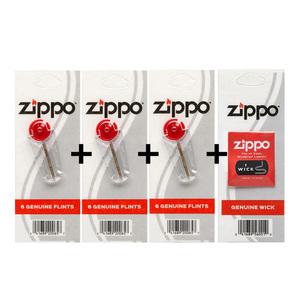 지포라이터 부싯돌3개+심지1개