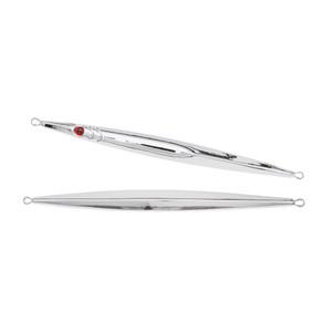 앵글러존 패스트 슬림 롱 크롬 메탈지그 대삼치 부시리 방어 농어 갈치 채비 미끼