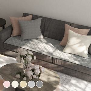 아망떼 소울메이트 플란넬 극세사 쇼파패드 3인 4인