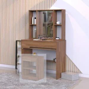 [우아미가구]카리 수납거울 화장대 800