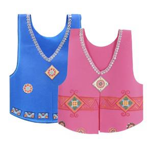 전통의상 배자 한복 만들기 세트 10인용 DIY 키트 방한복 한복 조끼