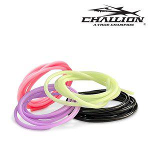 [에프원낚시]챌리온 선상루어낚시 갈치채비 실리콘튜브 1m 핑크S