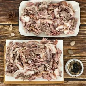 국내산 돼지 머릿고기 슬라이스 1kg 삶은 돼지 수육