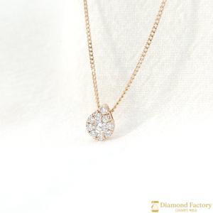 랩그로운 다이아몬드 목걸이 물방울 14k 18k 1부 IGS 랩다이아 프로포즈 선물