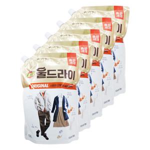 엘지 테크 울세제 울드라이 오리지널 중성세제 1.3L 5