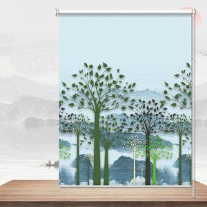 [제이큐]그림 블라인드 A 커튼130cmx200cm