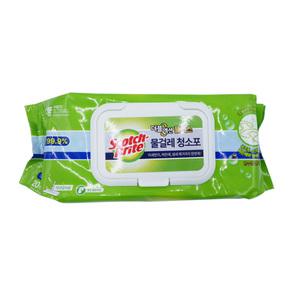 3M 물걸레청소포 더블액션 플러스 대형 20매 밀대리필 청소물티슈 리필패드 흡착포 청소 밀대패드