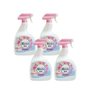 페브리즈 강력탈취 대용량 900ml 은은한꽃향 X4개