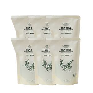 세이브타임 티트리 세탁조 클리너 6개 일반 드럼 통돌이 세탁기 통세척 청소 세제