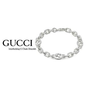 구찌 쥬얼리 YBA620798002(620798 J8400 8106) 인터로킹 G 체인 팔찌
