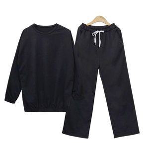 [NS홈쇼핑][파파브로] 남자 밴드 맨투맨 와이드 바지 세트 DM-SETA-QGQQM780M280-블랙..