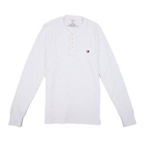 [타미힐피거] 긴팔 헨리넥 셔츠 09T4076-100