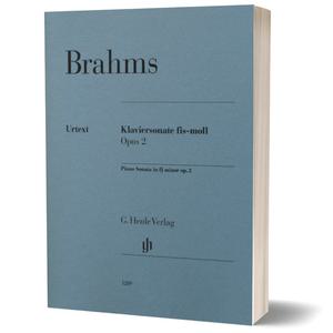 브람스 피아노 소나타 in F sharp minor Op 2 (HN 1289) 헨레 악보