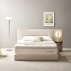 [라클라우드] 베니스 호텔식 침대 세트 K  프레임+매트리스+패널1)