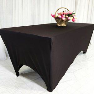 [제이큐]매대천 행사장 테이블 탁자보자기 천 브라운