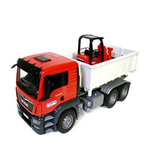 브루더 MAN 컨테이너 트럭과 컴팩트 로더 BR03767
