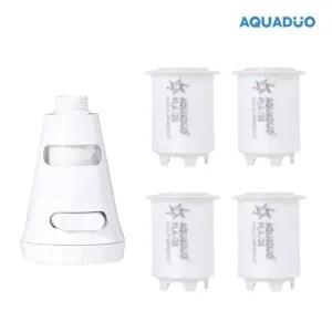 아쿠아듀오 주방 정수필터 1년 구성세트(본품+리필1SET)-거위목형