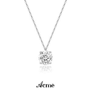 아크메 18K 랩다이아몬드 1캐럿 목걸이