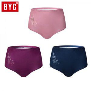 [제이큐]BYC 여성 엘레강스 맥시 삼각팬티 3매입 DOLX0538