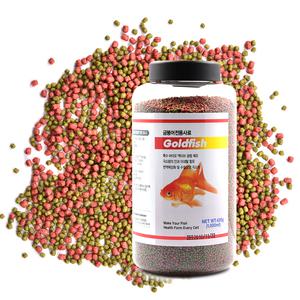 헬로아쿠아 YB 금붕어 전용사료 1000ml-잉어 밥 먹이