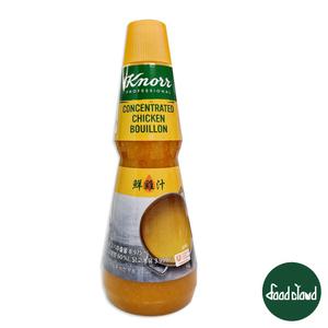 크노르 농축 닭고기 부용 1kg 치킨스톡 액상