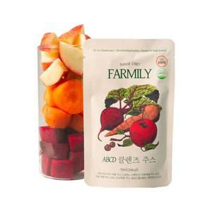 [무케렌시아][무케] 팜밀리1987_ABCD 클렌즈 주스 2개월 프로그램 (70mlx14개입x4box) 유기농 채소과일 ...