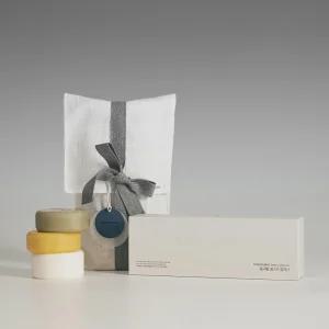 동구밭 헤어케어 베스트 선물세트 (중건성 샴푸바+지성 샴푸바+트리트먼트)