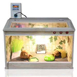 육지거북 사육장 파충류 이동장 뱀 은신처 포맥스 자동온도조절 아크릴 게코