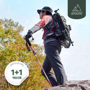 [NS홈쇼핑][1+1] 액티브원 초경량 130cm 5단 접이식 등산스틱 4종 (전용파우치 동봉)..