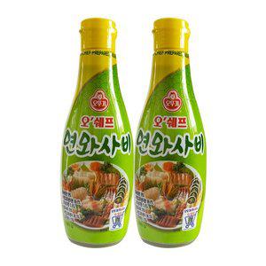 [오뚜기] 오쉐프 연와사비 500g 2개