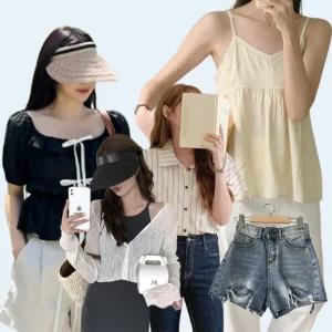 [1015마켓]여름제품 재고정리!노마진 팬츠/블라우스/니트 모음