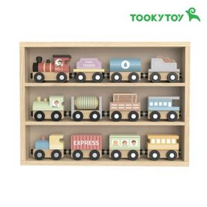 투키토이 원목자석기차 (647N) / 자석기차놀이 사회성발달