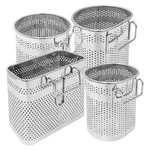 [기타]스텐 걸이형 수저통 물빠짐 수저함