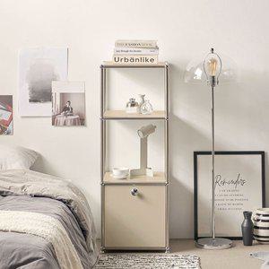 [포스트모던]티노 미드센추리 철제 모듈 수납장 40cm 3단